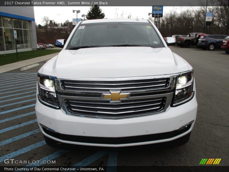 Summit White / Jet Black 2017 Chevrolet Tahoe Premier 4WD