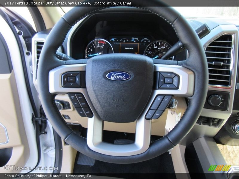  2017 F350 Super Duty Lariat Crew Cab 4x4 Steering Wheel