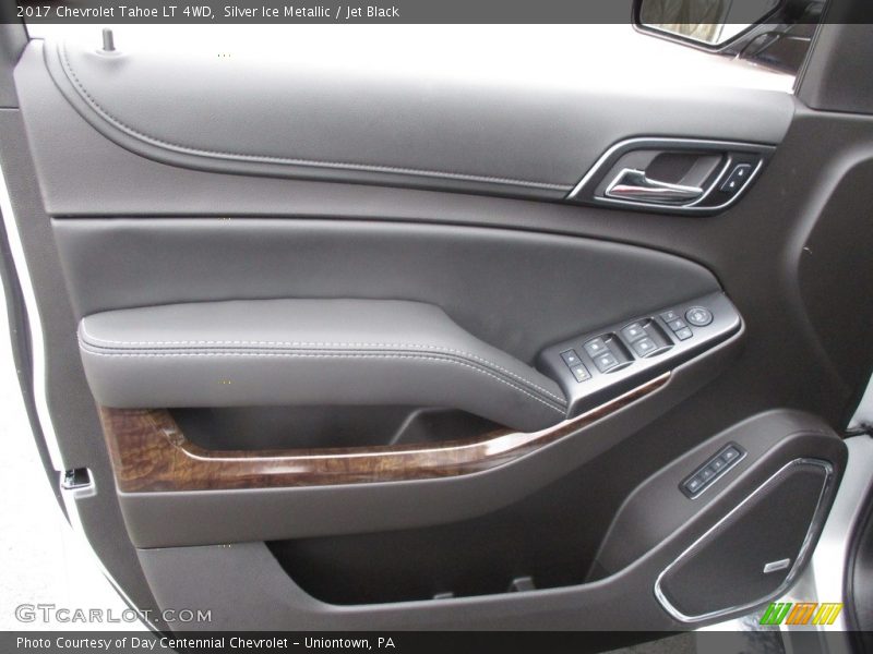 Silver Ice Metallic / Jet Black 2017 Chevrolet Tahoe LT 4WD