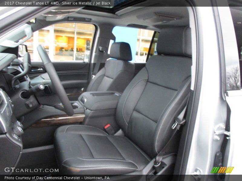 Silver Ice Metallic / Jet Black 2017 Chevrolet Tahoe LT 4WD