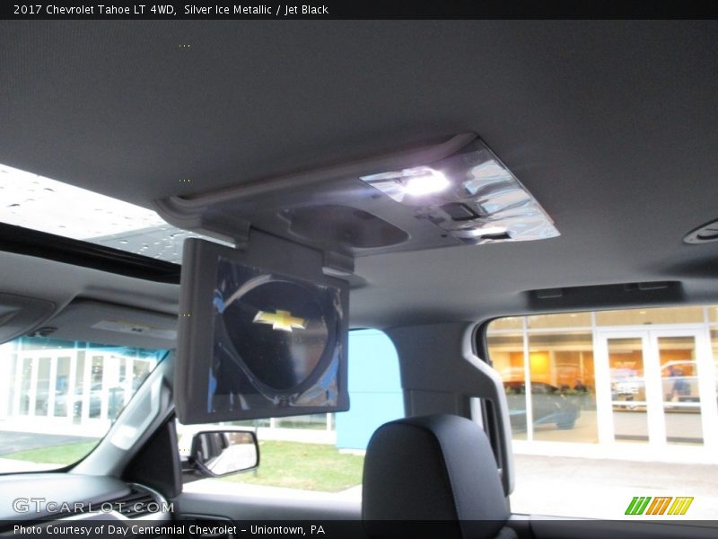 Silver Ice Metallic / Jet Black 2017 Chevrolet Tahoe LT 4WD