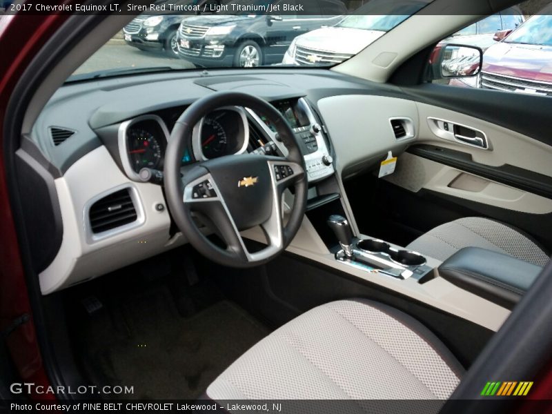Siren Red Tintcoat / Light Titanium/Jet Black 2017 Chevrolet Equinox LT