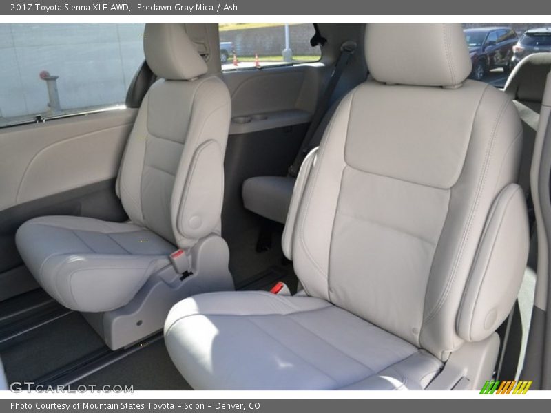 Predawn Gray Mica / Ash 2017 Toyota Sienna XLE AWD