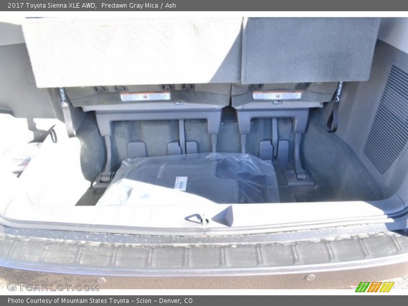 Predawn Gray Mica / Ash 2017 Toyota Sienna XLE AWD