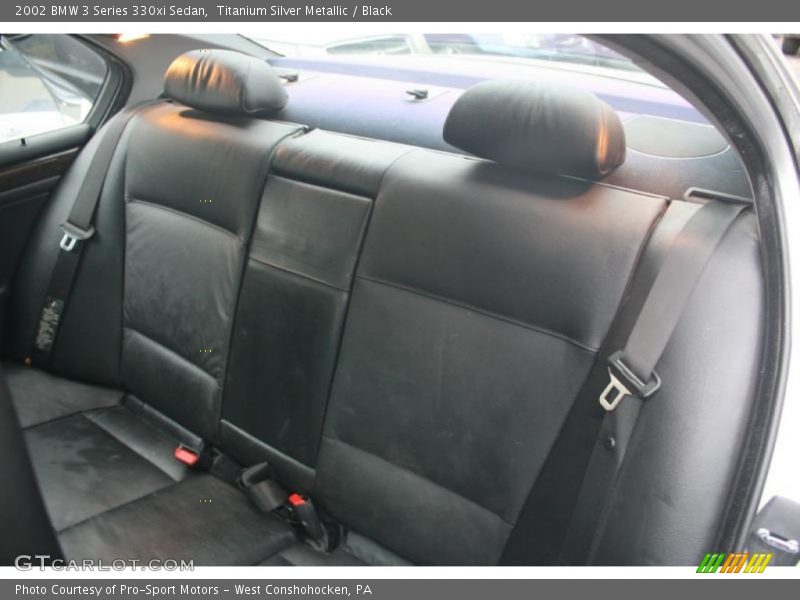 Titanium Silver Metallic / Black 2002 BMW 3 Series 330xi Sedan