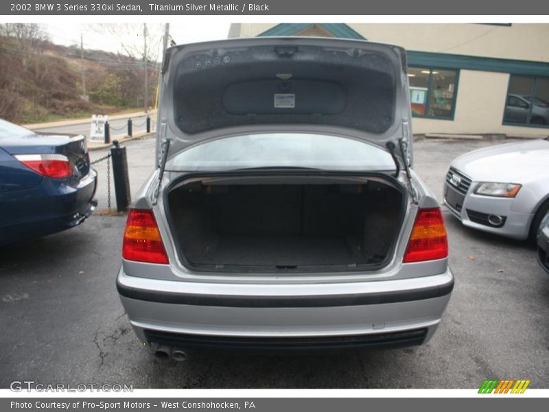 Titanium Silver Metallic / Black 2002 BMW 3 Series 330xi Sedan