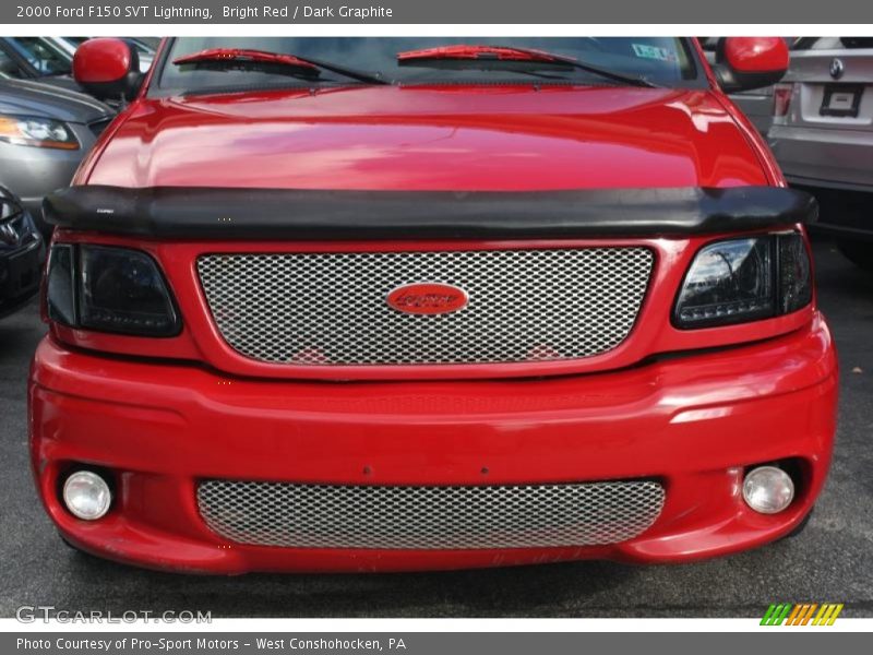 Bright Red / Dark Graphite 2000 Ford F150 SVT Lightning