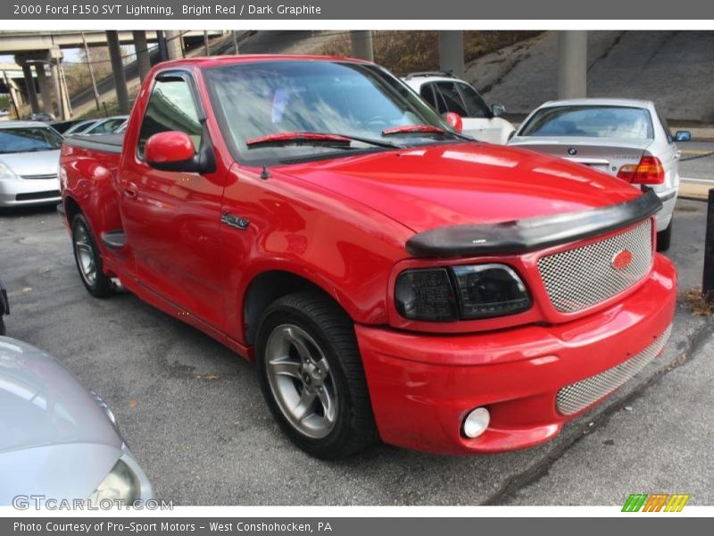 Bright Red / Dark Graphite 2000 Ford F150 SVT Lightning