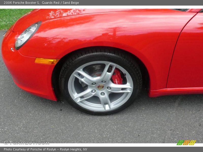 Guards Red / Sand Beige 2006 Porsche Boxster S