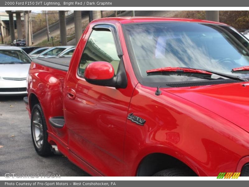 Bright Red / Dark Graphite 2000 Ford F150 SVT Lightning