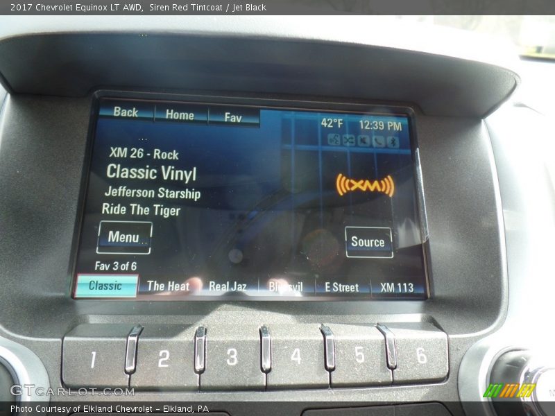 Siren Red Tintcoat / Jet Black 2017 Chevrolet Equinox LT AWD