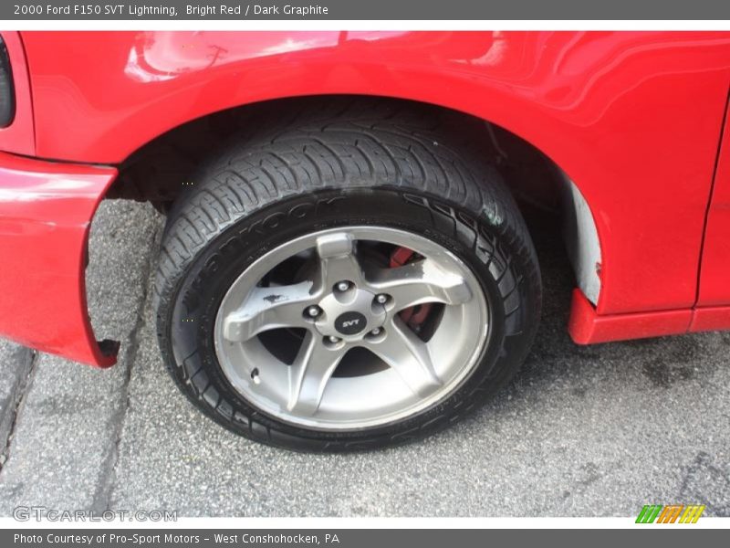 Bright Red / Dark Graphite 2000 Ford F150 SVT Lightning
