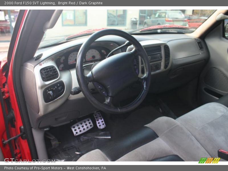 Bright Red / Dark Graphite 2000 Ford F150 SVT Lightning
