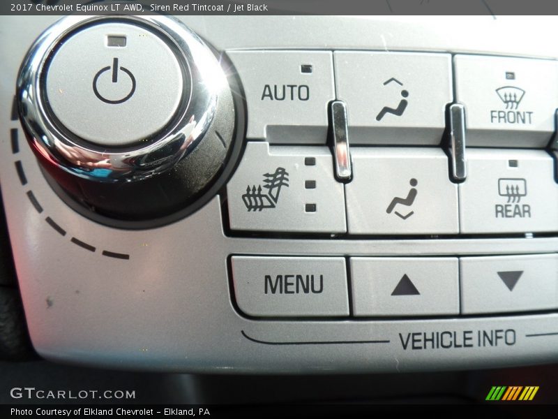 Siren Red Tintcoat / Jet Black 2017 Chevrolet Equinox LT AWD