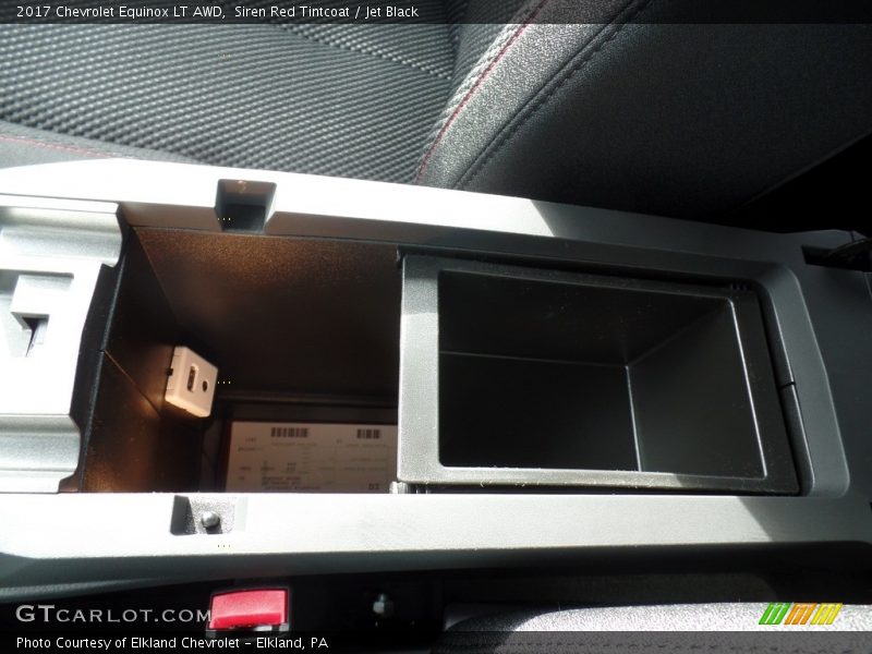 Siren Red Tintcoat / Jet Black 2017 Chevrolet Equinox LT AWD