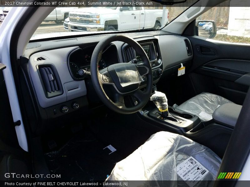  2017 Colorado WT Crew Cab 4x4 Jet Black/­Dark Ash Interior
