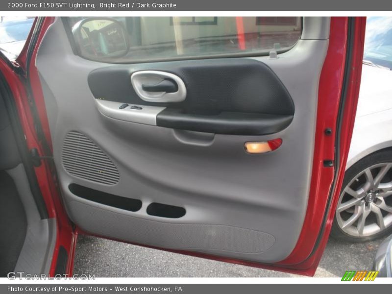 Bright Red / Dark Graphite 2000 Ford F150 SVT Lightning