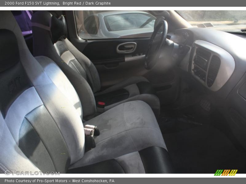 Bright Red / Dark Graphite 2000 Ford F150 SVT Lightning