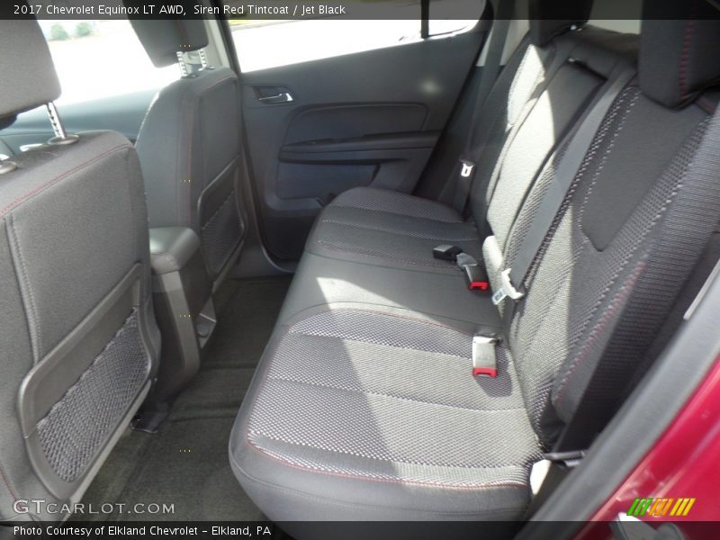 Siren Red Tintcoat / Jet Black 2017 Chevrolet Equinox LT AWD