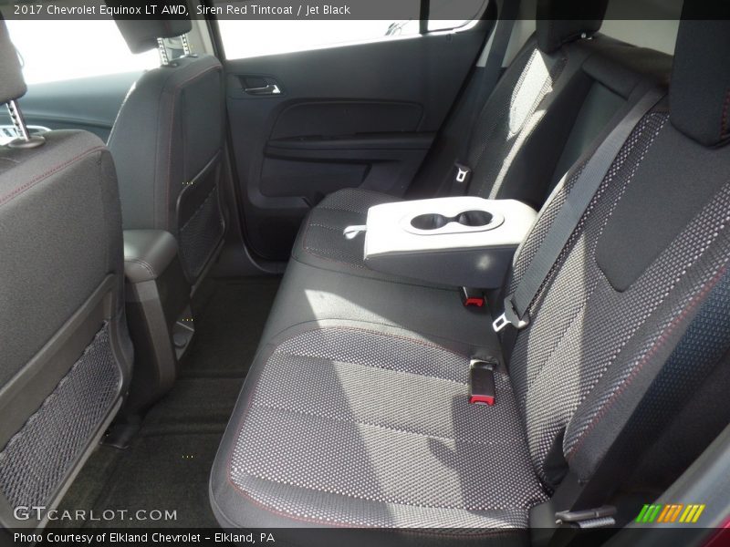 Siren Red Tintcoat / Jet Black 2017 Chevrolet Equinox LT AWD