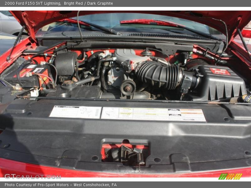 Bright Red / Dark Graphite 2000 Ford F150 SVT Lightning