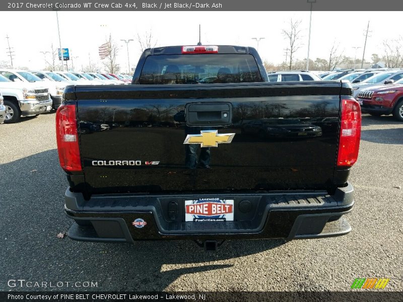 Black / Jet Black/­Dark Ash 2017 Chevrolet Colorado WT Crew Cab 4x4