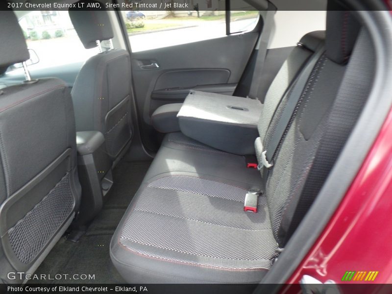 Siren Red Tintcoat / Jet Black 2017 Chevrolet Equinox LT AWD