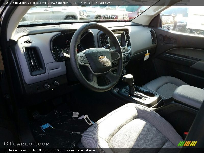  2017 Colorado WT Crew Cab 4x4 Jet Black/­Dark Ash Interior