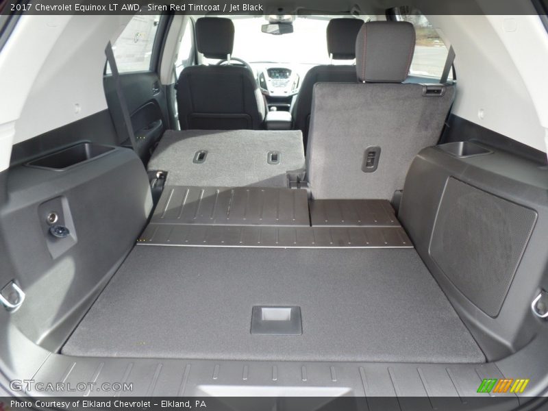 Siren Red Tintcoat / Jet Black 2017 Chevrolet Equinox LT AWD