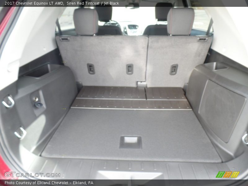 Siren Red Tintcoat / Jet Black 2017 Chevrolet Equinox LT AWD