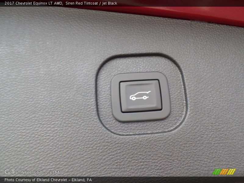 Siren Red Tintcoat / Jet Black 2017 Chevrolet Equinox LT AWD