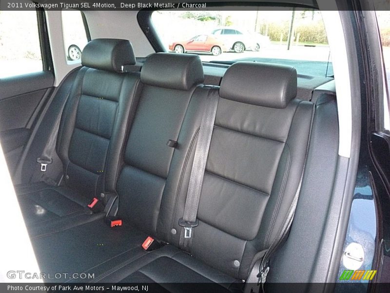 Deep Black Metallic / Charcoal 2011 Volkswagen Tiguan SEL 4Motion