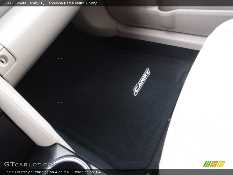 Barcelona Red Metallic / Ivory 2013 Toyota Camry LE