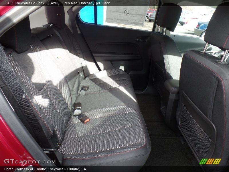 Siren Red Tintcoat / Jet Black 2017 Chevrolet Equinox LT AWD