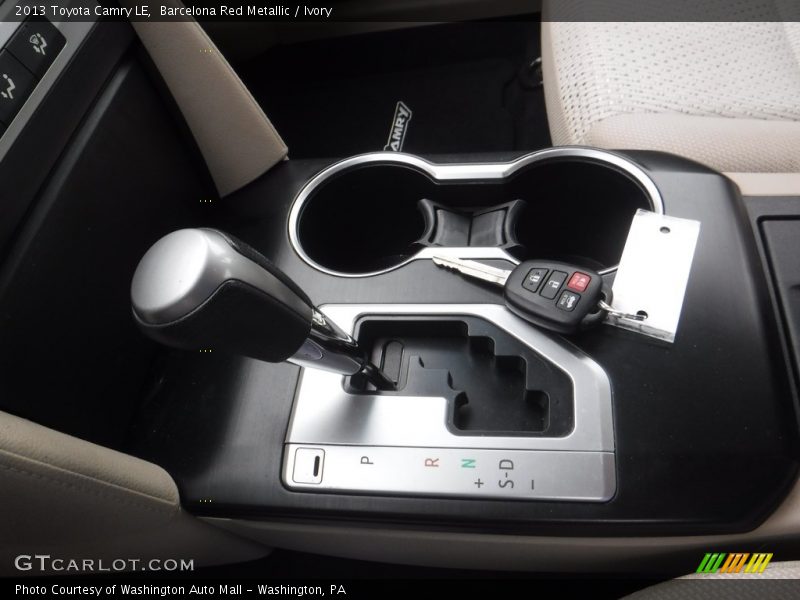 Barcelona Red Metallic / Ivory 2013 Toyota Camry LE