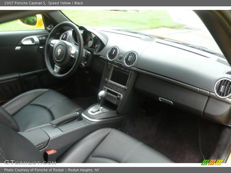 Speed Yellow / Black 2007 Porsche Cayman S