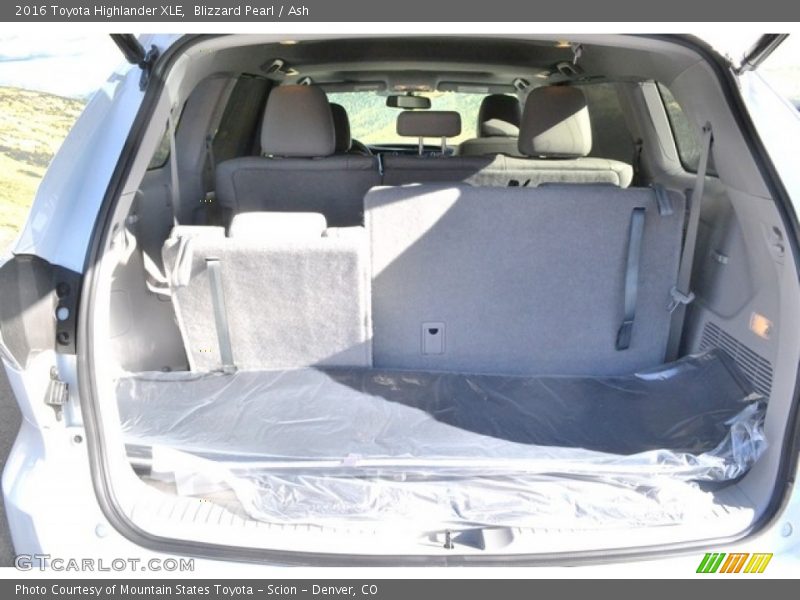 Blizzard Pearl / Ash 2016 Toyota Highlander XLE