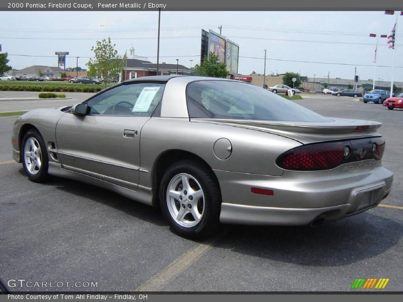 Pewter Metallic / Ebony 2000 Pontiac Firebird Coupe
