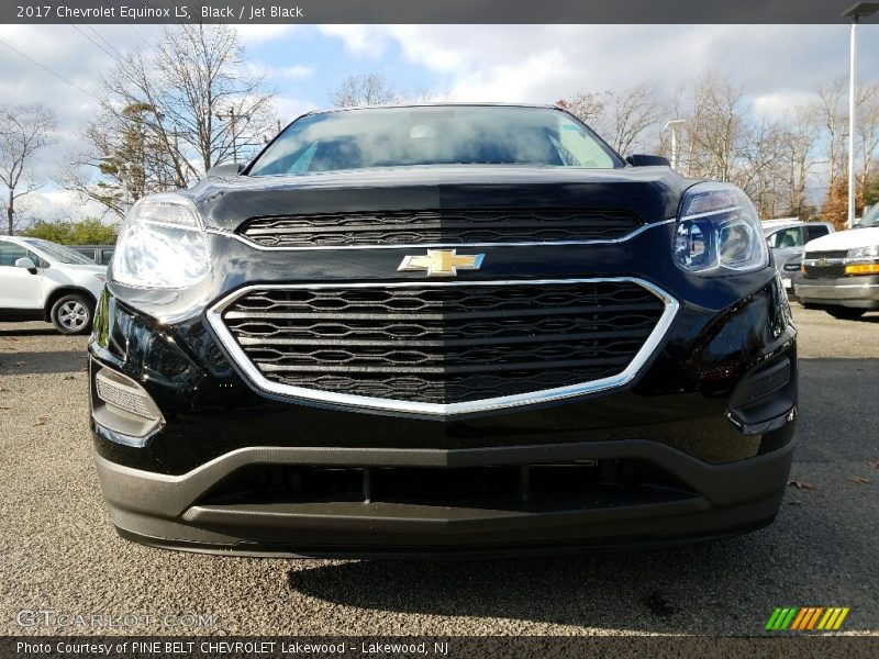 Black / Jet Black 2017 Chevrolet Equinox LS