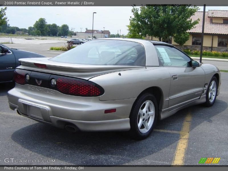 Pewter Metallic / Ebony 2000 Pontiac Firebird Coupe