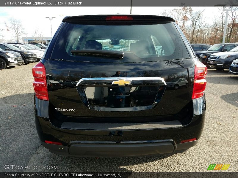Black / Jet Black 2017 Chevrolet Equinox LS