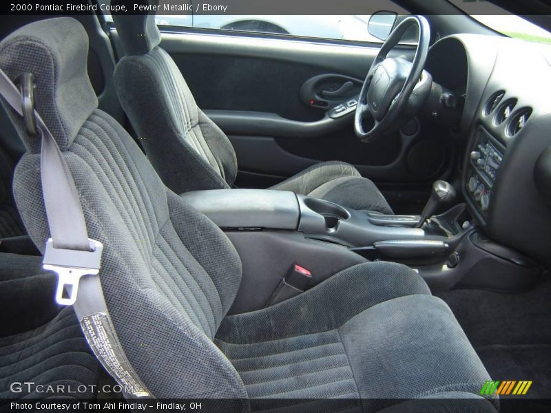 Pewter Metallic / Ebony 2000 Pontiac Firebird Coupe