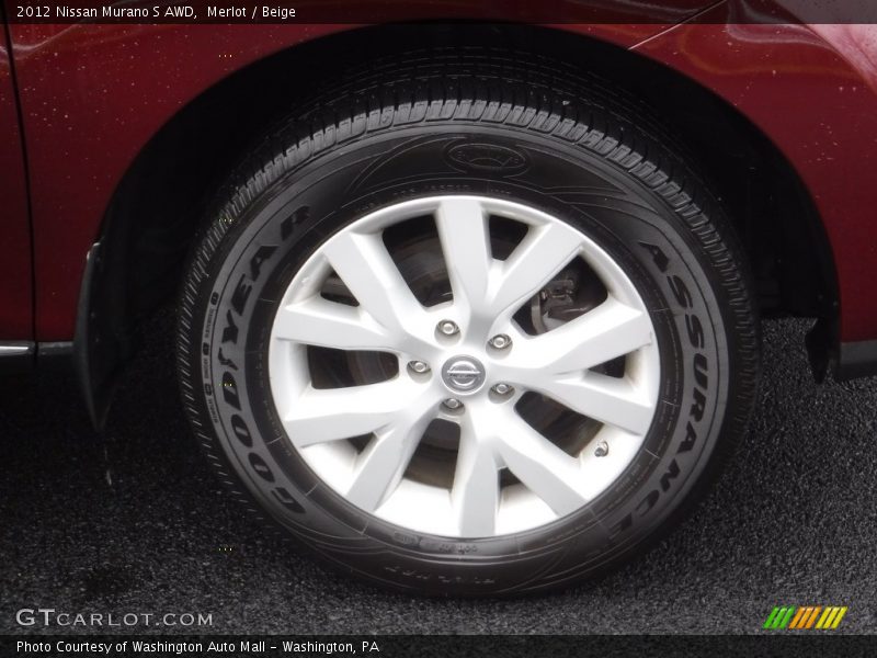 Merlot / Beige 2012 Nissan Murano S AWD