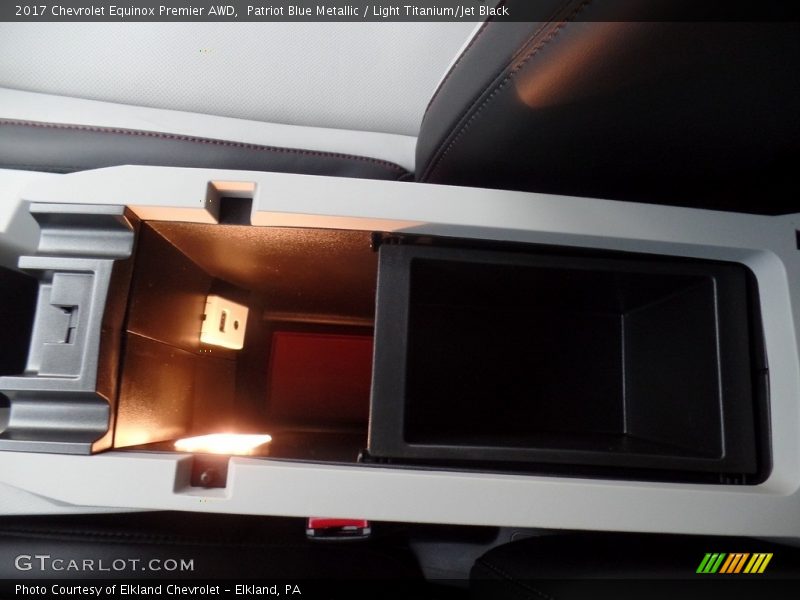Patriot Blue Metallic / Light Titanium/Jet Black 2017 Chevrolet Equinox Premier AWD