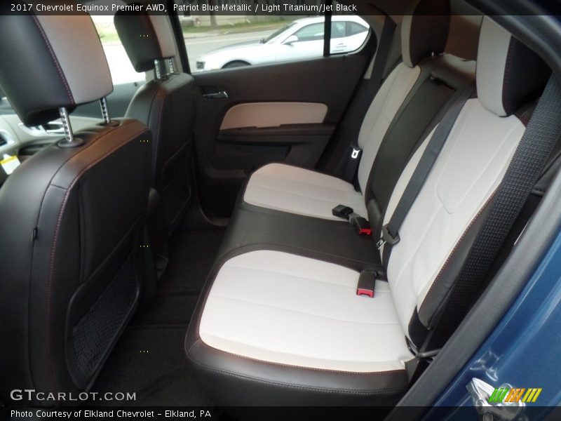 Patriot Blue Metallic / Light Titanium/Jet Black 2017 Chevrolet Equinox Premier AWD