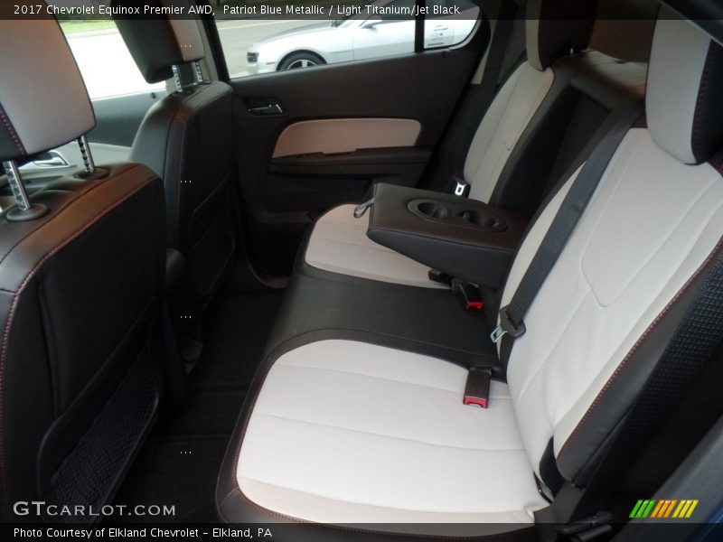 Patriot Blue Metallic / Light Titanium/Jet Black 2017 Chevrolet Equinox Premier AWD