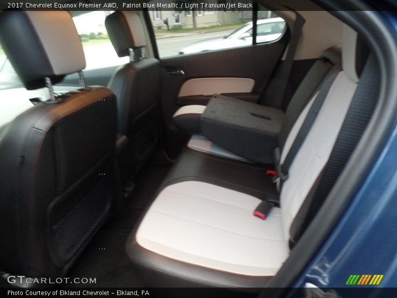 Patriot Blue Metallic / Light Titanium/Jet Black 2017 Chevrolet Equinox Premier AWD