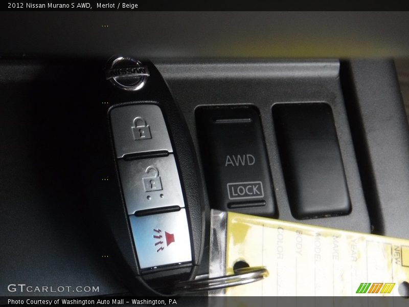 Merlot / Beige 2012 Nissan Murano S AWD