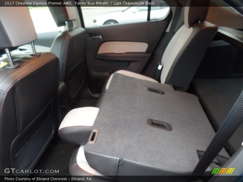Patriot Blue Metallic / Light Titanium/Jet Black 2017 Chevrolet Equinox Premier AWD