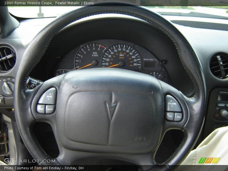 Pewter Metallic / Ebony 2000 Pontiac Firebird Coupe